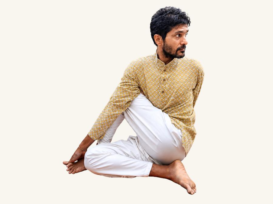 Yoga program practice